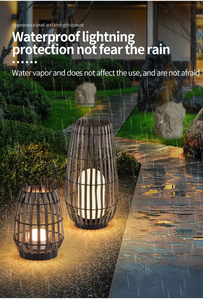 Solar Outdoor Light Modern Garden Light Garden Layout Floor Light Villa Lawn Light Waterproof Outdoor Terrace Atmosphere Light