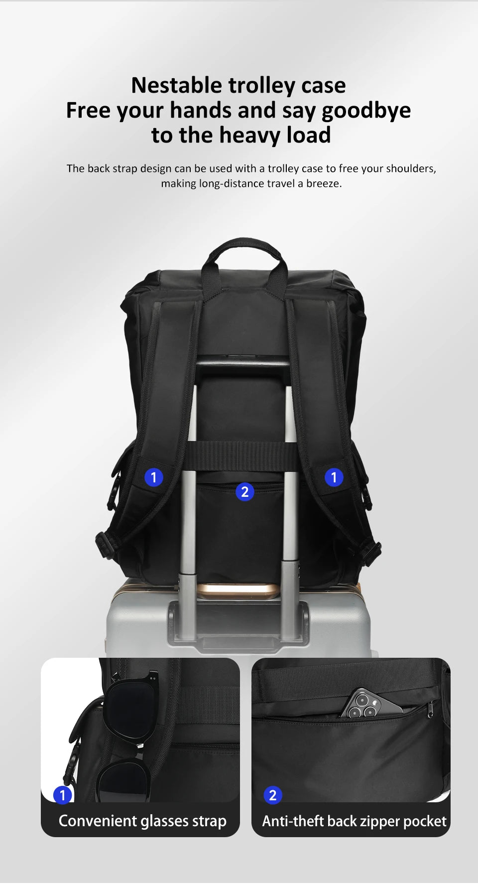 Tigernu School Backpacks For Men Bags For Removable With Shoulder Bags 14inch Laptop Backpacks Women Travel Backpack Bags Male
