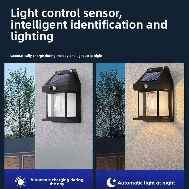 Powerful Outdoor Solar Lamp Garden Solar Powered Streetlight Outdoor Lights Waterproof Light Led Lighting External Decoration
