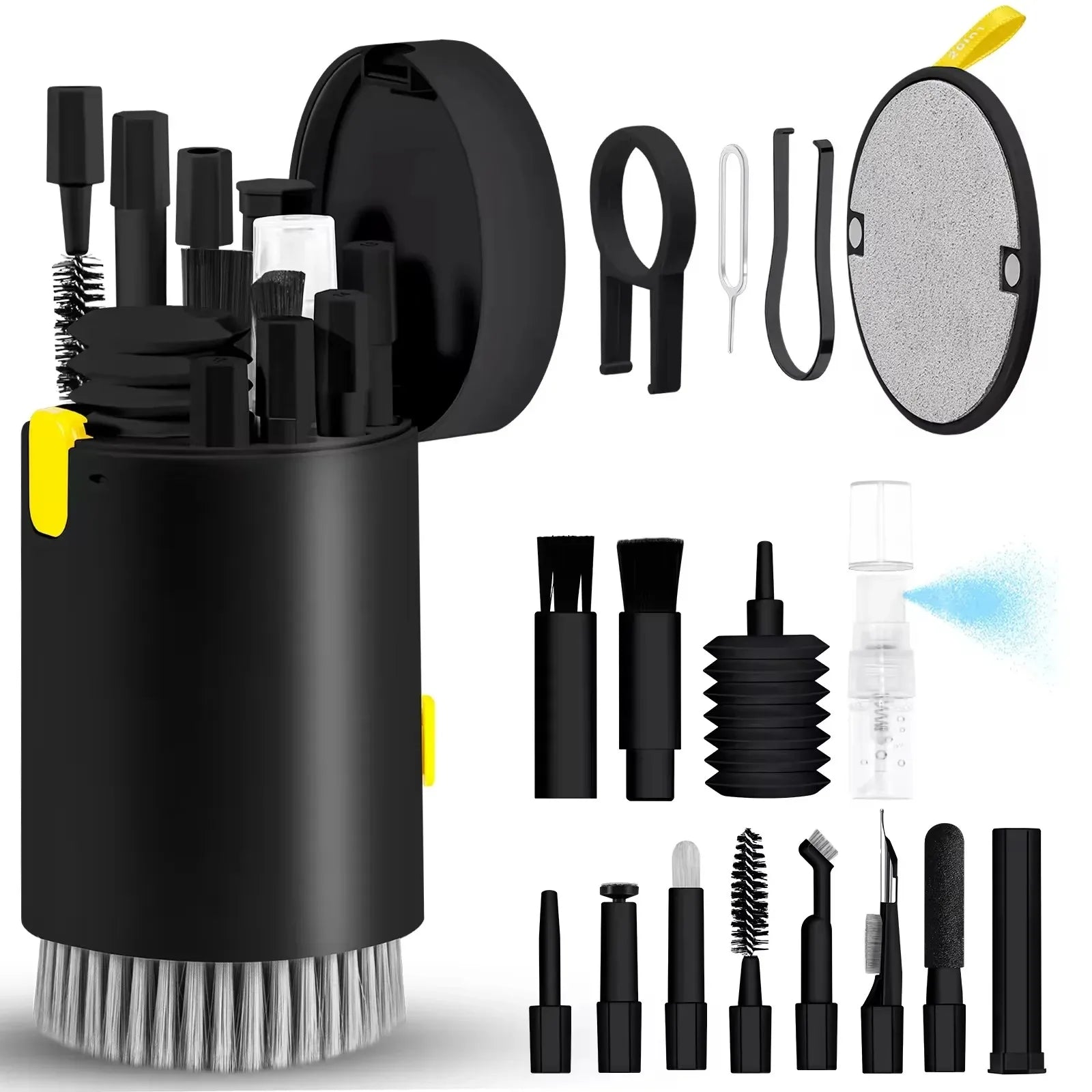 Cleaning brush for iPhone Airpods Phone slot charging port Earphone cleaning stick Laptop keyboard Digital camera lens wipe kit