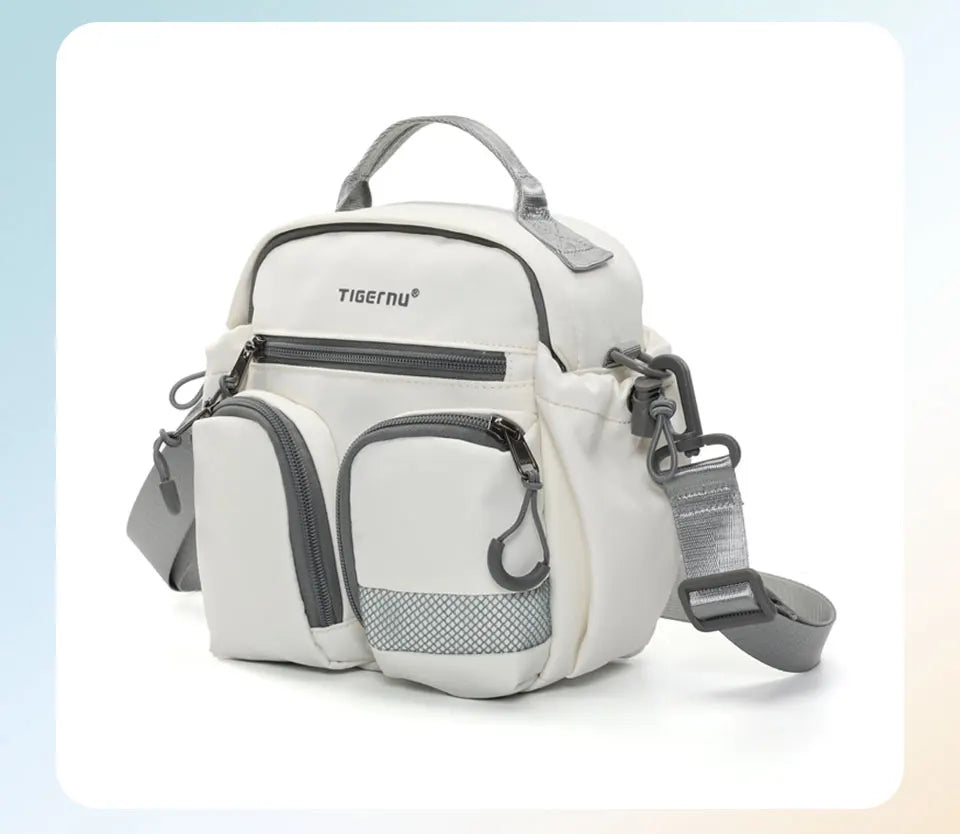 Tigernu Women Bags Casual Crossbody Bags Light Beige Bags Girls Shoulder Bags Female Commuting Bags Sling Bags Messenger Handbag