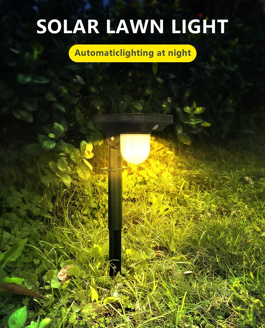Solar Lights Outdoor Garden Solar Powered Wall Lamp Waterproof Motion Sensor Pathway Light Landscape Path Yard Backyard Lawn