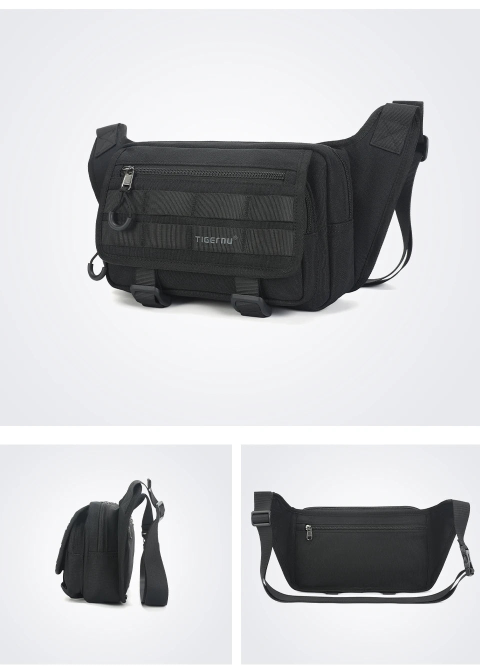 Tigernu Men Chest Bags Outdoor Messenger Bags For Men Hunting Carry Pack Sling Bag Male Hiking Shoulder Bag Waist Bag Crossbody
