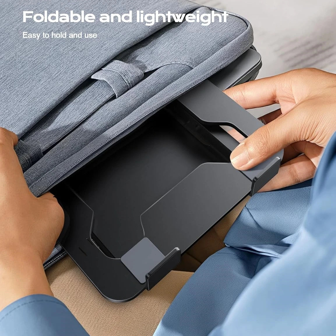 Phone Tablet Stand Adjustable Aluminum Alloy Laptop Tablet Up to 17" Laptop Portable Folding Stand Cooling Stand Support