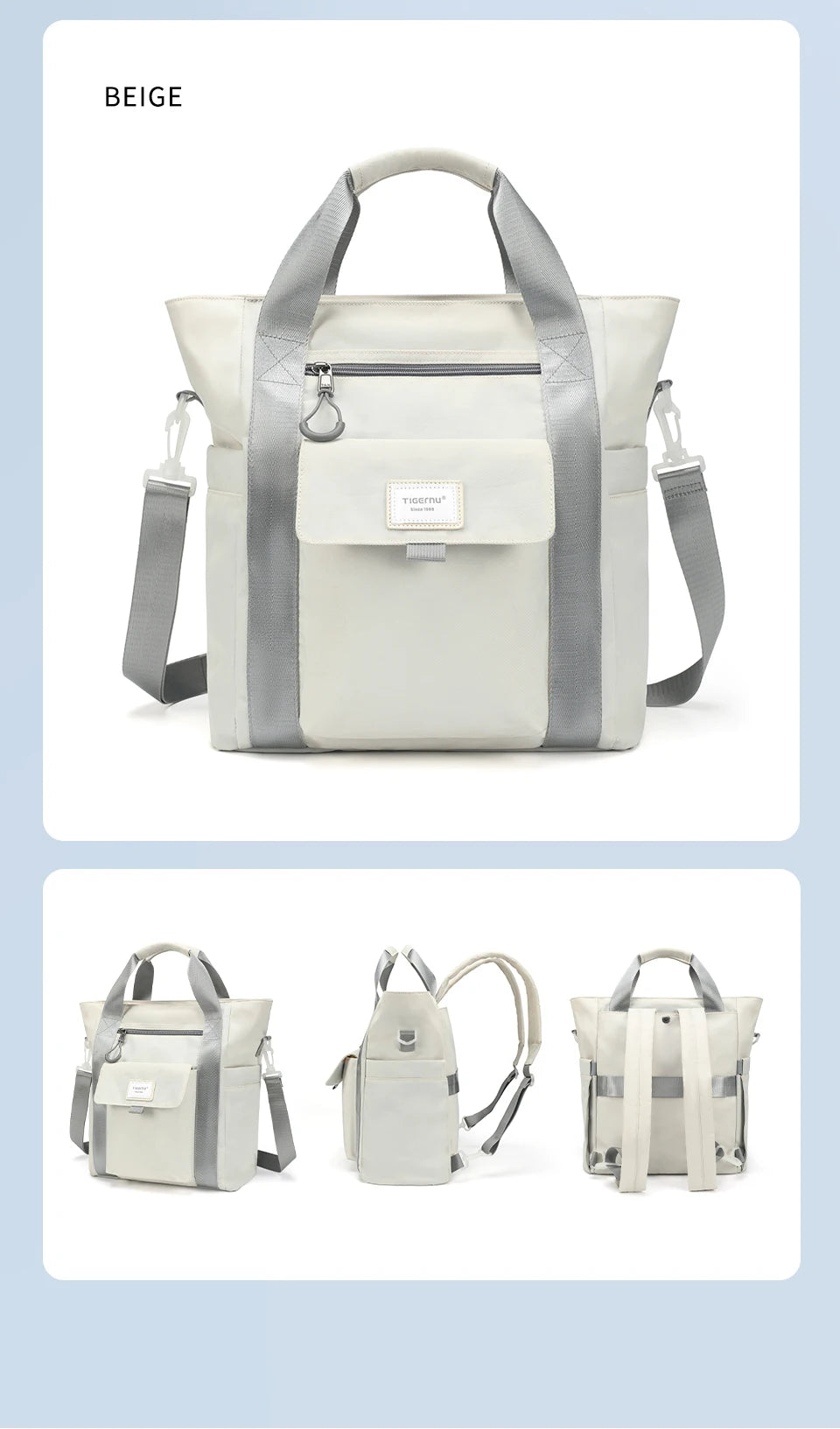 Tigernu Backpack Bags For Women Fashion Shoulder Bag Handbag For Girls Sling Bags Female Backpack For Travel For School Knapsack